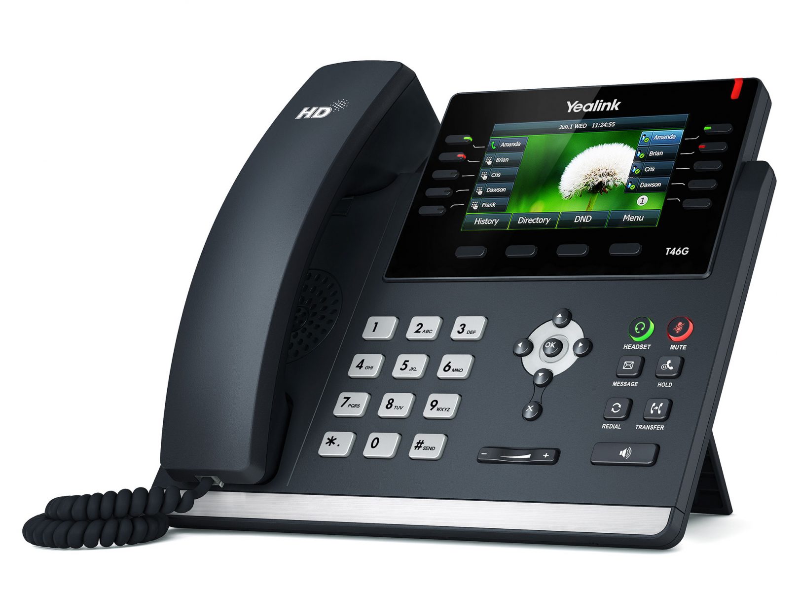 COMPLETED: Yealink T5W desk phone firmware update